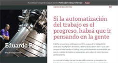 Desktop Screenshot of eduardopaz.com