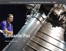 Tablet Screenshot of eduardopaz.com